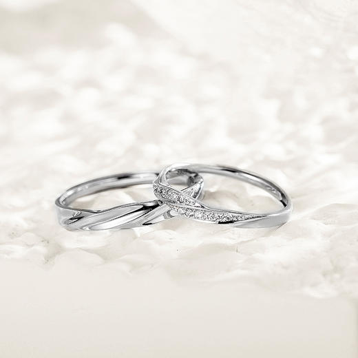 【星河万里对戒】Fanci范琦银饰轻奢情侣对戒 下单赠精美礼盒 顺丰空运+运费险 商品图2