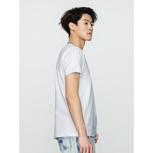 【Smiley®联名】Lee22春夏新品标准印花多色男短袖T恤LMT0015683RX00FK14000/11000 商品图3