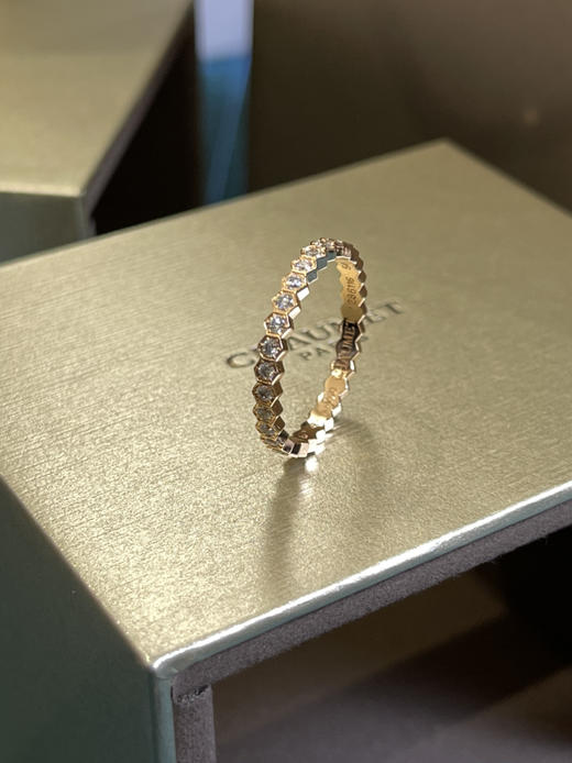 尚美蜂巢戒指-满钻 商品图0