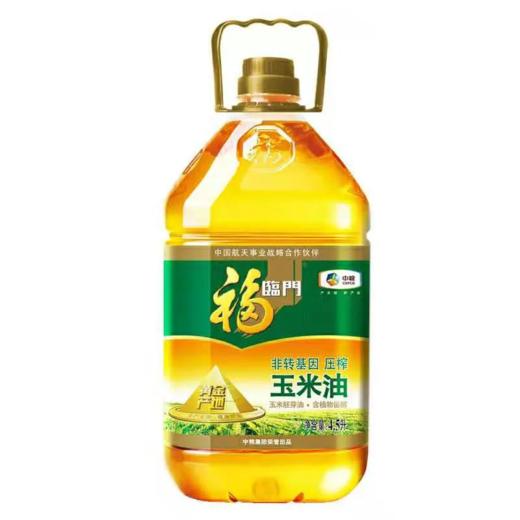 福临门黄金产地玉米油4.5L 商品图0