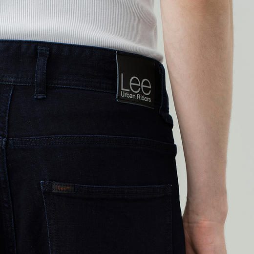 【腰围30-33尺码】Lee都市骑士766版型中腰小脚深蓝色男牛仔裤LMZ7665FW898 商品图3