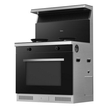 美的蒸箱集成灶 钢化玻璃JJZT-90Z16-G 商品图2