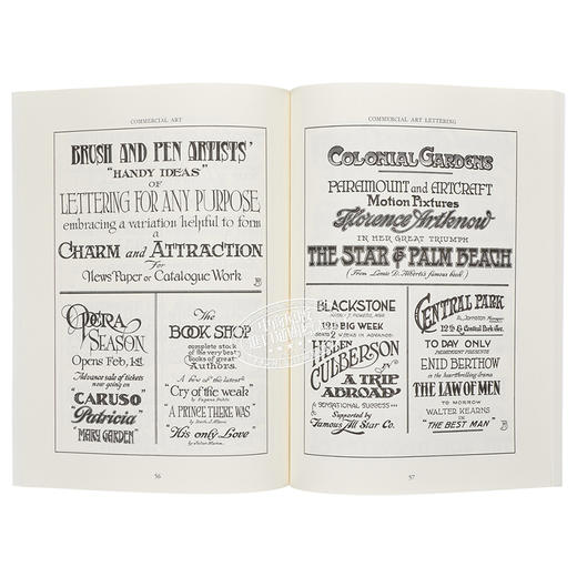 【中商原版】Art Alphabets Monograms&Lettering英文原版 艺术字母，花押字和手写体 商品图5