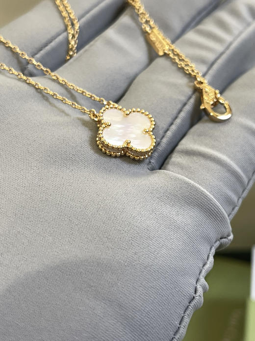 Vca幸运四叶草🍀项链-白色 商品图3