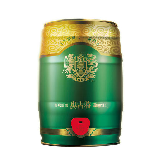 青岛啤酒奥古特12度5L*1金樽一代提盒桶啤 商品图1