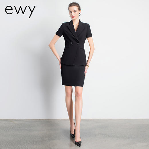 夏季新款套装气质女神范高端职业商务总裁西装套裤女士 商品图1