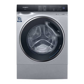 西门子12公斤洗烘一体全自动滚筒洗衣机3D立体烘干抗皱护衣XQG120-WS74D3A80W