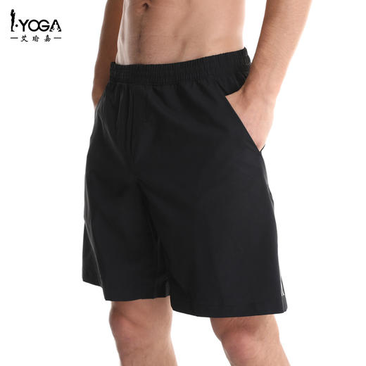 IYOGA  艾瑜嘉  男士运动瑜伽五分裤  NK006 商品图0