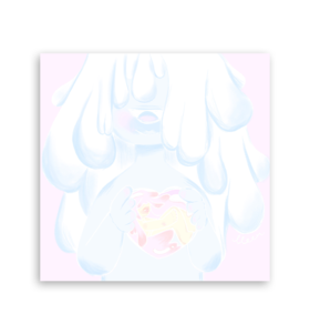 CandyMoon『心里塞满一个人』｜艺术微喷画