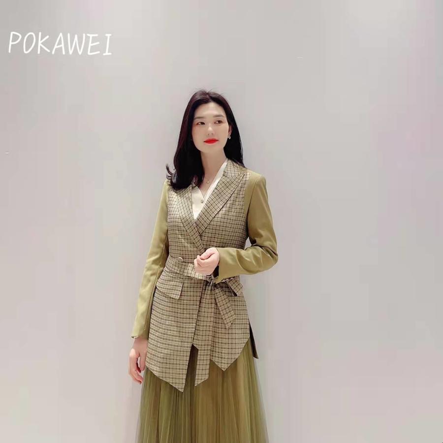 【女装特推】pokawei 珀卡薇 西服上衣32201211758