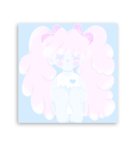 CandyMoon『少女病院·窒息』｜艺术微喷画