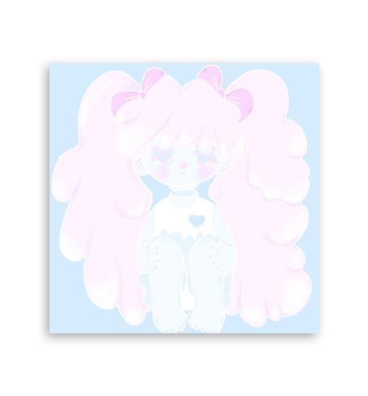 CandyMoon『少女病院·窒息』｜艺术微喷画 商品图0