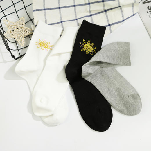 【2双装 6双6折】女丨女士新款四季袜夏季薄袜网面AB版棉袜女袜夏【2212205】 商品图0