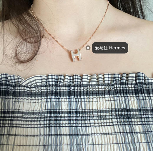 H项链-奶茶 商品图1