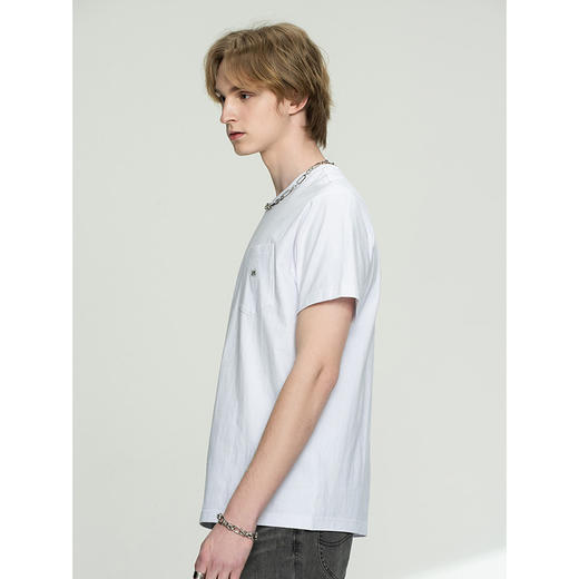 Lee商场同款21春夏新品舒适版型男口袋短袖T恤潮流L448054DRK14 商品图4