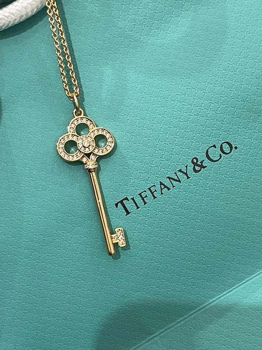 皇冠钥匙项链-玫瑰金 商品图0