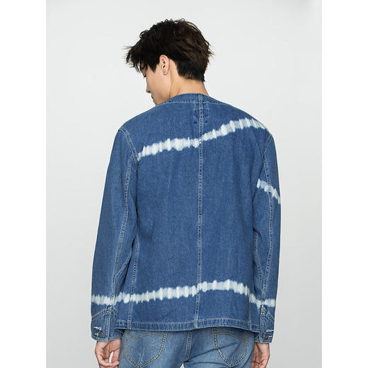 【Smiley®联名】Lee22春夏新品舒适中蓝男牛仔夹克外套LMT001561 商品图2