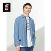 【Keith Haring联名】Lee21秋冬新品舒适浅蓝男牛仔衬衫LMT0013986VC00FA00298 商品缩略图0