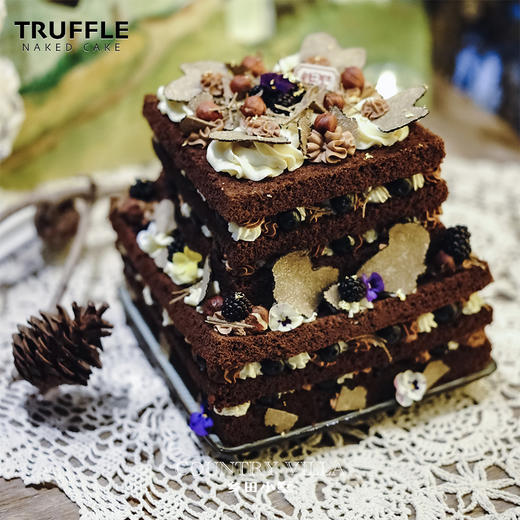 黑松露裸蛋糕