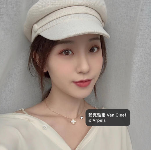 Vca幸运四叶草🍀项链-白色单钻 商品图6