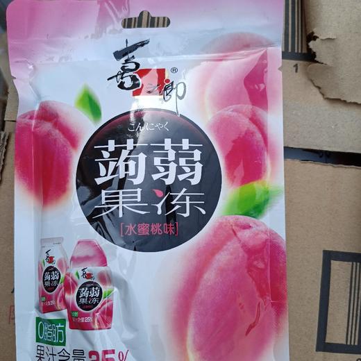 喜之郎蒟蒻果冻水蜜桃味120g 商品图0