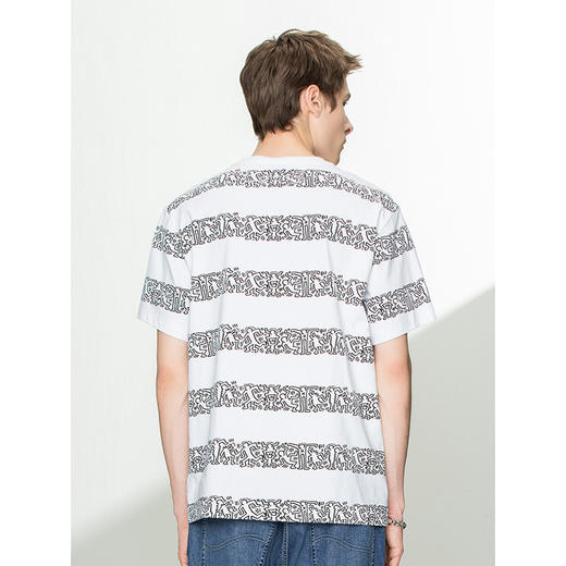 【Keith Haring联名】Lee21秋新品舒适多色男短袖T恤潮LMT001400100184A00232/K14000 商品图1