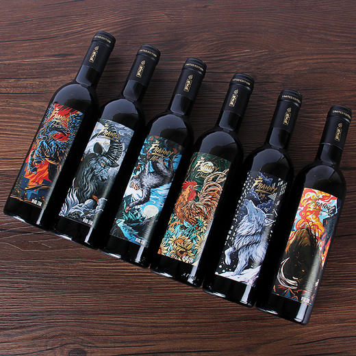 澳洲原酒进口法郎妮十二生肖干红葡萄酒375ml*12支礼盒装原箱发货整箱 商品图4