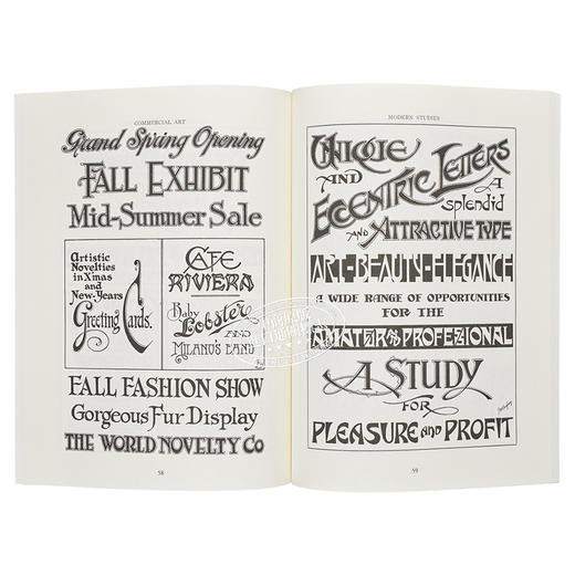 【中商原版】Art Alphabets Monograms&Lettering英文原版 艺术字母，花押字和手写体 商品图4