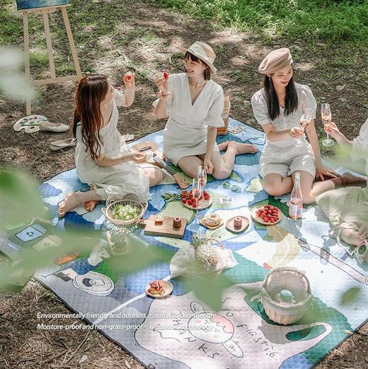 【已下架】预售 | Naturehike挪客 磨毛布原创图案野餐垫中号[福利品] 商品图0