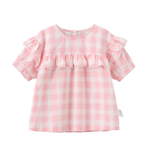 丽婴房-童衣类（夏）F2套装浅粉 商品图1