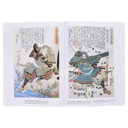 【中商原版】101 Great Samurai Prints 进口艺术 101幅伟大的武士画 商品图2