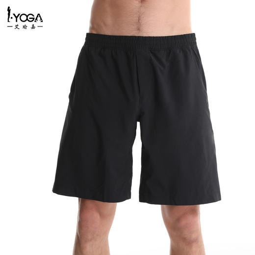 IYOGA  艾瑜嘉  男士运动瑜伽五分裤  NK006 商品图1
