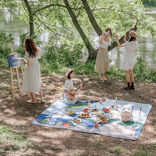 【已下架】预售 | Naturehike挪客 磨毛布原创图案野餐垫中号[福利品] 商品图3