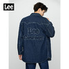 Lee商场同款22春季新品舒适版深蓝色男牛仔衬衫LMT0015183HH-504 商品缩略图1