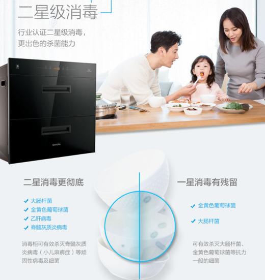 樱花消毒柜 SCQ-100B5 商品图0