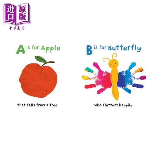 【中商原版】Roger Priddy See Touch Feel ABC 启蒙感觉ABC 低幼儿童早教绘本 英文原版 进口图书 幼教纸板书 商品图2