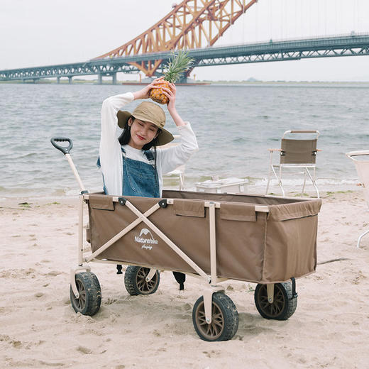 【已下架】预售 | Naturehike挪客 可折四向小推车（沙地轮）[福利品] 商品图8