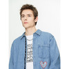 【Keith Haring联名】Lee21秋冬新品舒适浅蓝男牛仔衬衫LMT0013986VC00FA00298 商品缩略图3