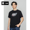 Lee宫廷文化“一品云鹤”潮服22春季新品舒适男短袖T恤LMT0015503RX00FK14000/K11000 商品缩略图0