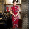 STFS-B2001修身旗袍中国风立领时尚刺绣旗袍 商品缩略图2