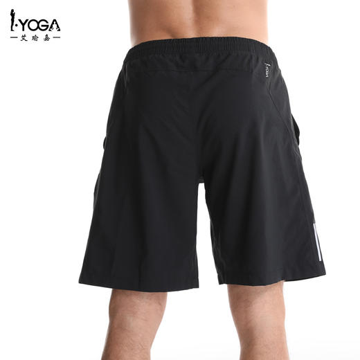 IYOGA  艾瑜嘉  男士运动瑜伽五分裤  NK006 商品图4
