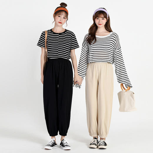 【买一送一，显瘦显高，穿出大长腿！】冰丝清凉灯笼裤！3D宽松立体裁剪，藏肉版型，不挑身材，适合各种腿型，舒适百搭 商品图4