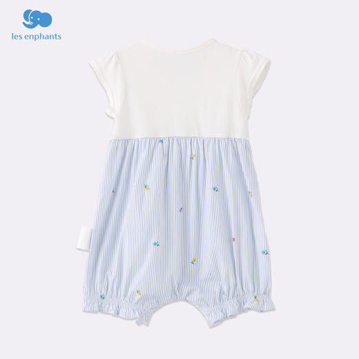 丽婴房-童衣类（夏）F2连身装S_海蓝\宝蓝 商品图1