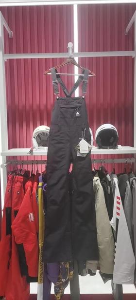 2122 BURTON WOMENS GORE AVALON BIB TRUE BLACK S