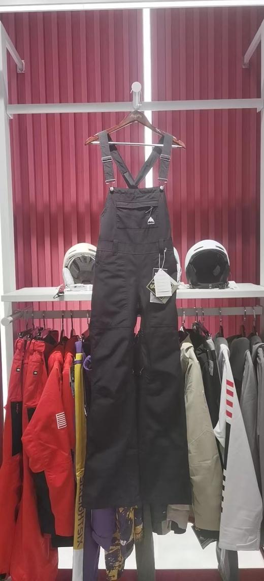 2122 BURTON WOMENS GORE AVALON BIB TRUE BLACK S 商品图0