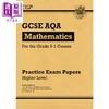 预售 英国CGP原版GCSE基础及进阶数学完整复习实践 练习测试卷套装4册 含在线资源含答案 商品缩略图2