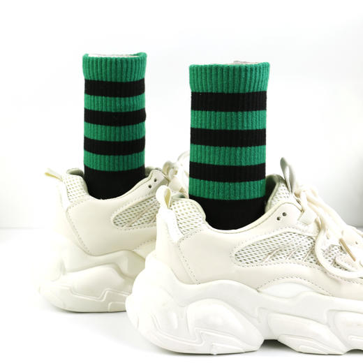 【2双装 6双6折】夏季网面时尚运动袜学生休闲袜女士夏季薄袜精梳棉袜女【2212206】 商品图4