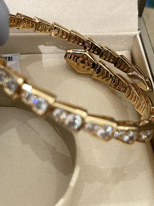 宝格丽蛇手镯-玫瑰金 商品图7