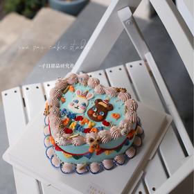 复古小兔和小熊 （提前24小时预订）