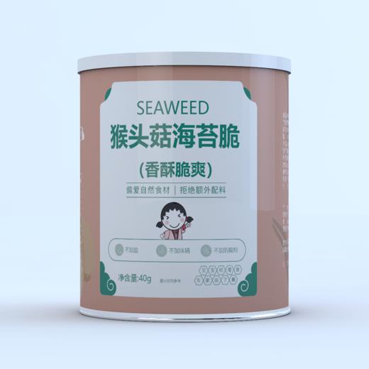 江湖小郎中  I  猴头菇海苔脆  香香脆脆  无添加  40g 商品图5